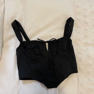 Black Corset Top